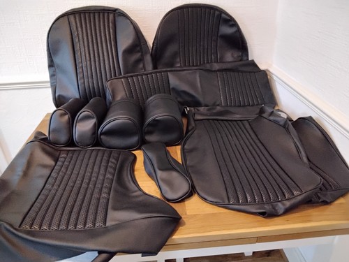 Mgb seat covers perforated - mgb,