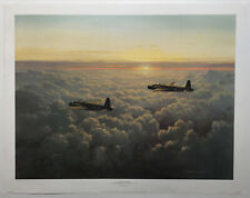 Evening Departure,  by Gerald Coulson. Classic Vintage reproduction Print