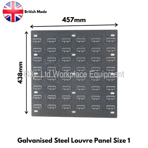 New galvanised steel wall - galvanised,