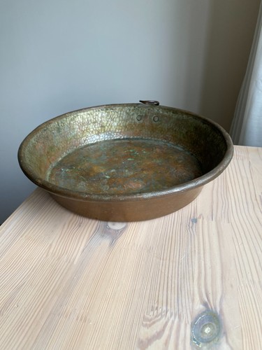 Large antique solid - antique, pan