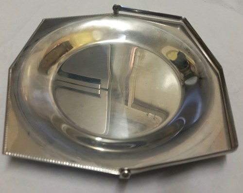 Vintage silver old hall cake - vintage,