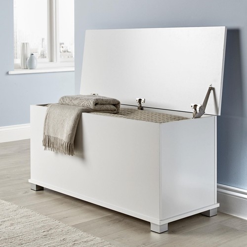 Ottoman storage chest blanket - ottoman,
