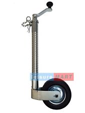 48mm Ribbed Heavy Duty Jockey Wheel 200mm Wheel 300kg Nose Weight Ifor Williams