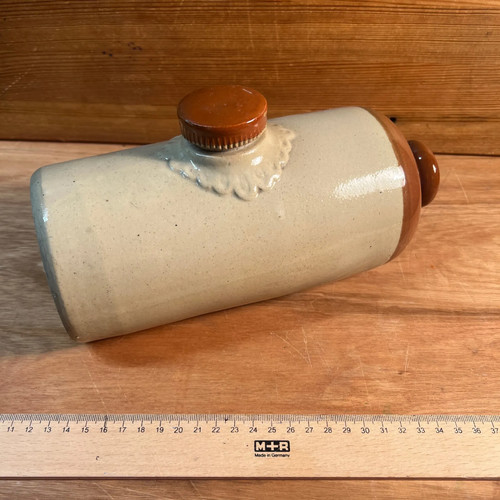 Vintage stoneware hot water - stoneware,