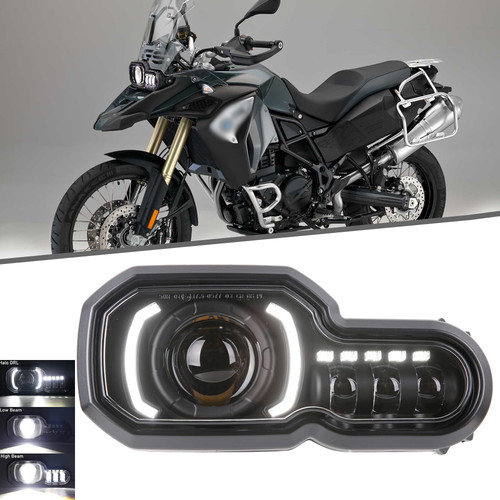 Led headlight drl low - drl, beam