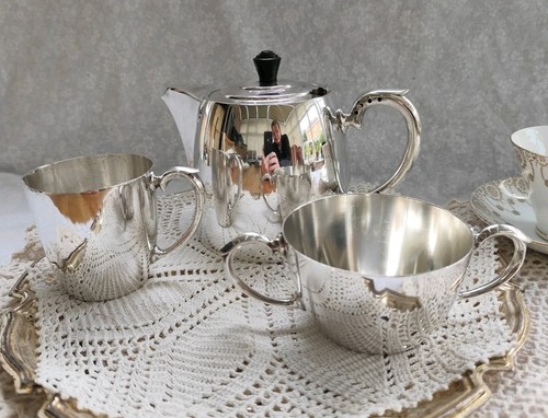 Epns silver plated teapot - epns,