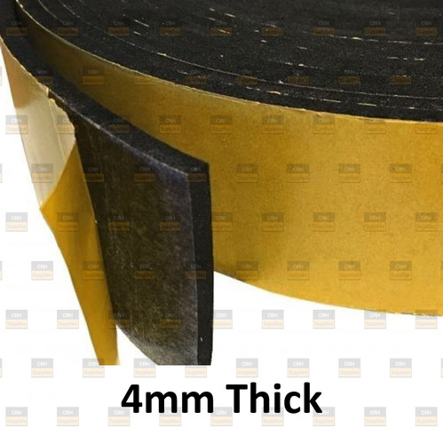 4mm thick adhesive backed - adhesive,