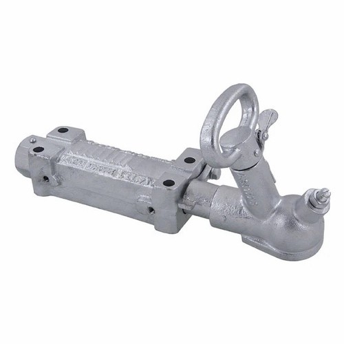 Trailer coupling hitch with - coupling,