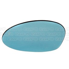 4903 445B Left Passenger Side NS Nearside Door Wing Mirror Glass Blue By Macht