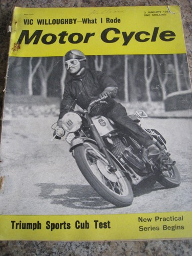 Motorcycle jan 1963 vic - 1963,