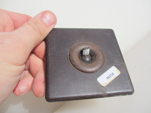 Vintage bakelite light switch - light,