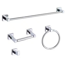 4-Piece Bathroom Hardware Set