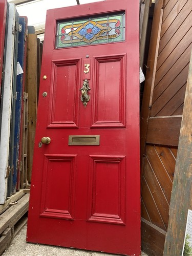 Antique front door victorian - front,