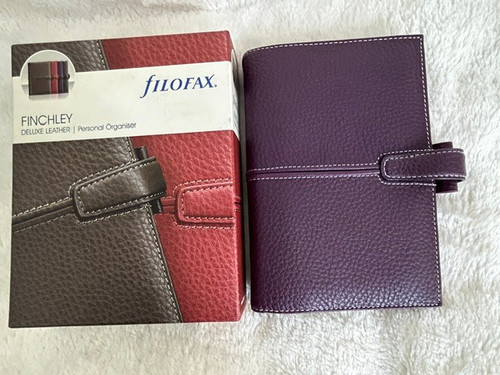 Filofax finchley purple - filofax, finchley,