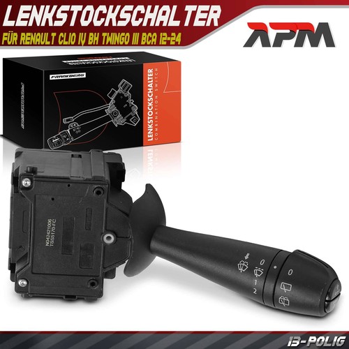 Wiper switch stalk - switch, 13