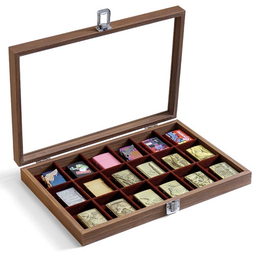 Zippo lighter display case - zippo,