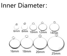 12-25mm 10 PCS Stainless Steel