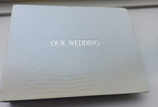Quality Designer  "Our Wedding" Album Jenny Blanc Photos Keepsakes RRP £50