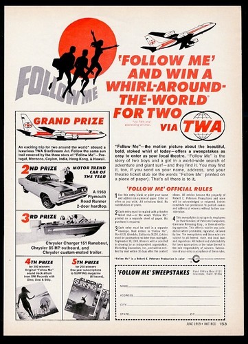 1969 twa airlines - 1969,