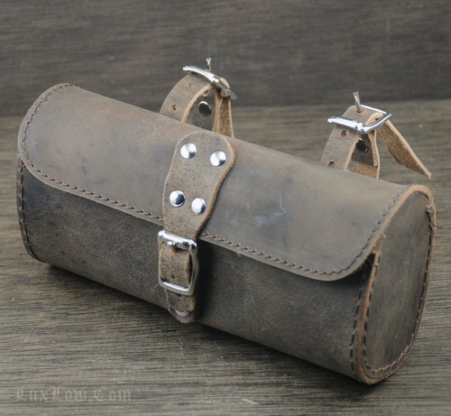 Vintage brown leather bike - vintage,