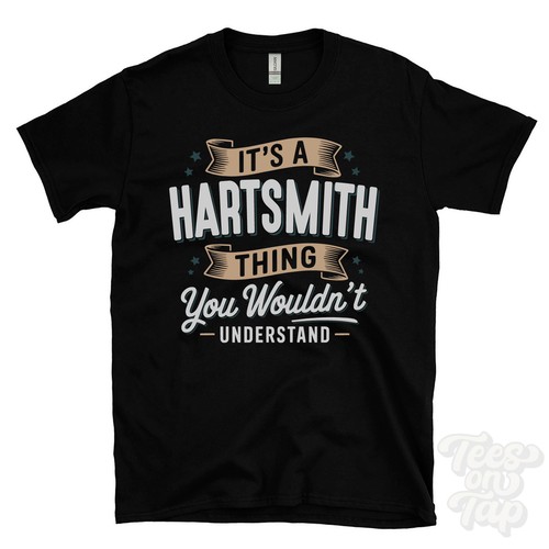 Hartsmith thing you - it's,