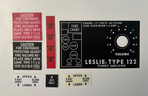 Leslie speaker 122 - leslie,