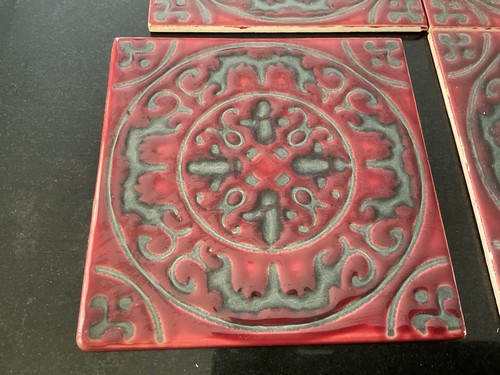 Used vintage ceramic tiles - used,
