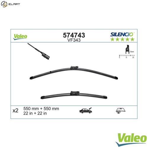 Wiper blade 574743 for - wiper,