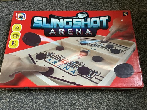 Slingshot arena wooden puck - slingshot,