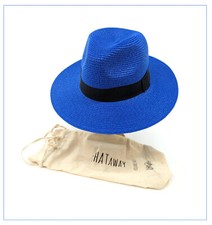 Black Ginger Panama Deep Blue