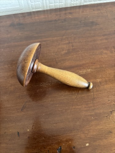 Vintage wooden darning - vintage,