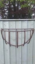 Vintage Metal Hay Rack Basket