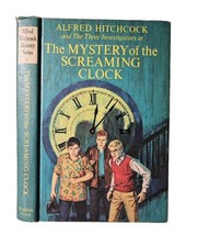 1968 Alfred Hitchcock Three Investigators The Mystery Of The Screaming Clock HC