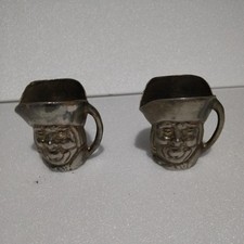 Two Smal 6cm Talll Antique