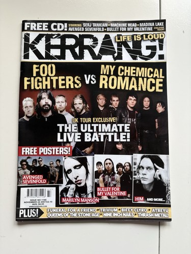 Kerrang magazine 1186 nov 24 - kerrang!,