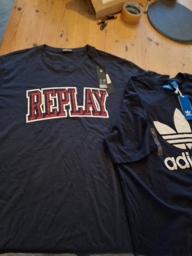 Replay adidas shirts xl - t-shirts,