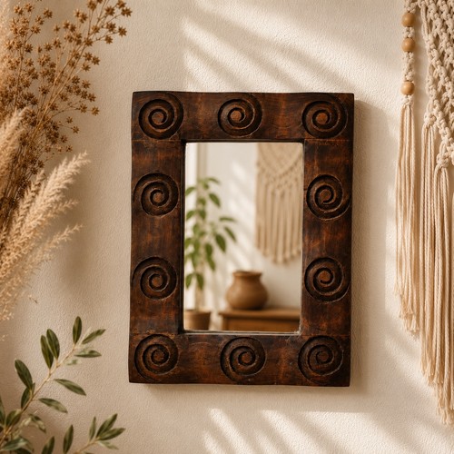 Hand carved wooden - hand,