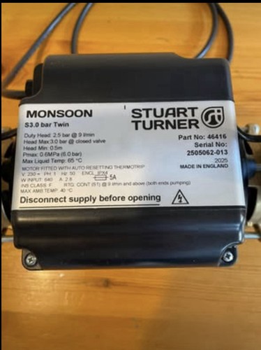 Stuart turner monsoon standard - stuart,
