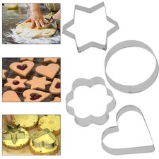 12 Pcs Cookie Cutter Stainless