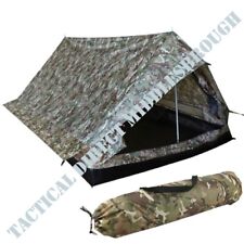 Trooper 2 Man Tent MOSSI NET DOOR BIVI ARMY MTP BTP CAMO Outdoor Wild Camping