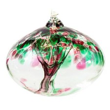 Milford Glass Tree Of Life Orb