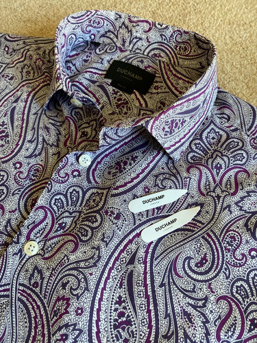 Duchamp slim fit purple - duchamp,