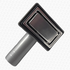 Basket Strainer Kitchen Sink Waste RECTANGLE Overflow with Cover Spare Part ONLY