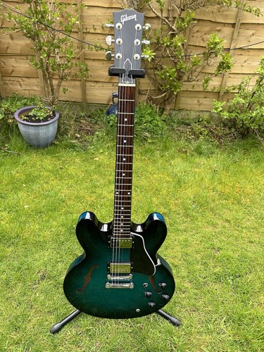 Gibson 335 dot blue - es-335, burst