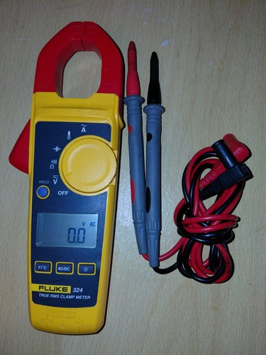 Fluke 324 true rms clamp - fluke, true-rms