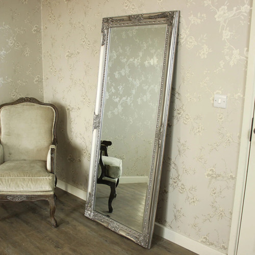 Large ornate silver - silver, wall