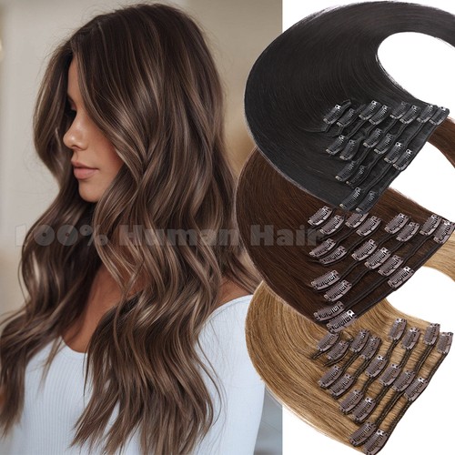 Clip human hair - in,