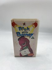 Barney Rock with Barney VHS VIDEO Black Shell PAL