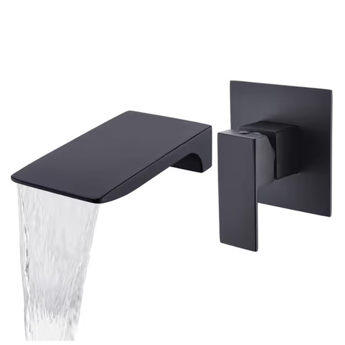 Wall mounted bath taps - mounted,