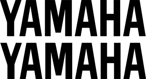 Yamaha tank fairing - , stickers